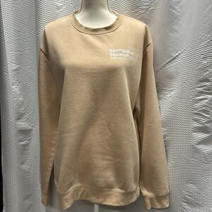Nickelodeon SpongeBob SquarePants Beige‎ Sweater Size Large
